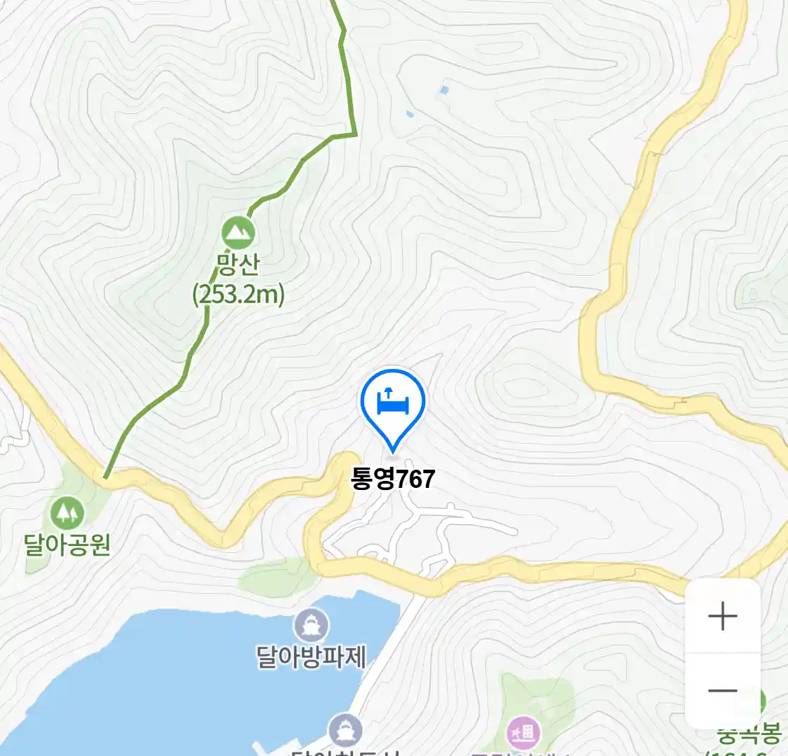 통영767 위치