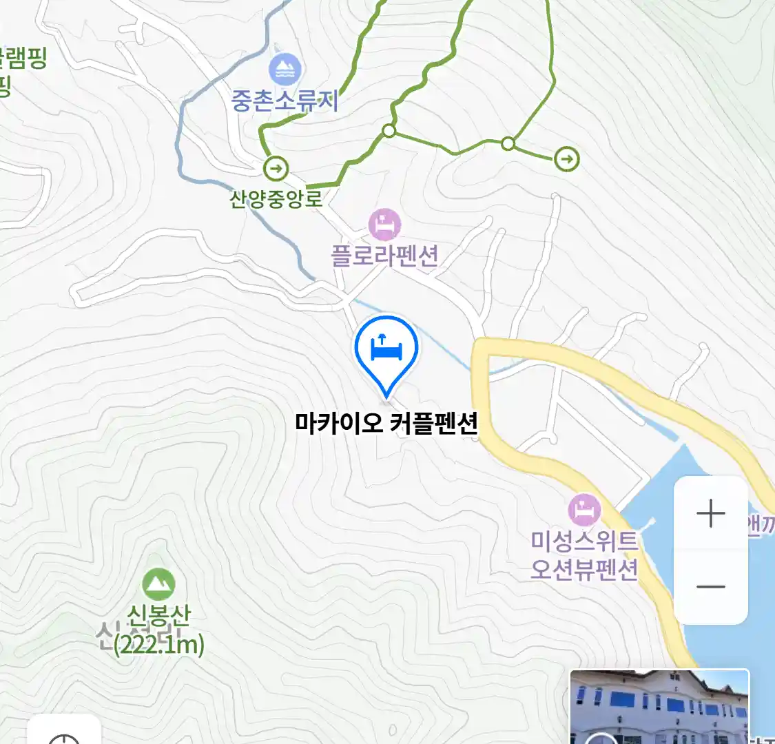 마카이오 커플펜션 위치