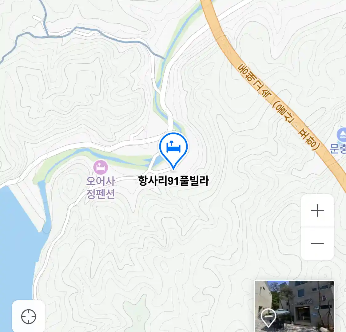 항사리91풀빌라 위치