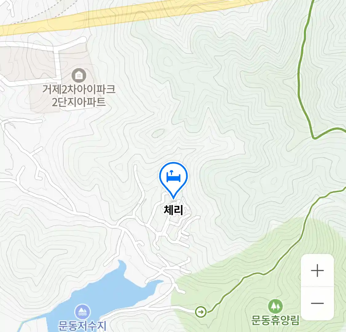 체리 펜션 지도
