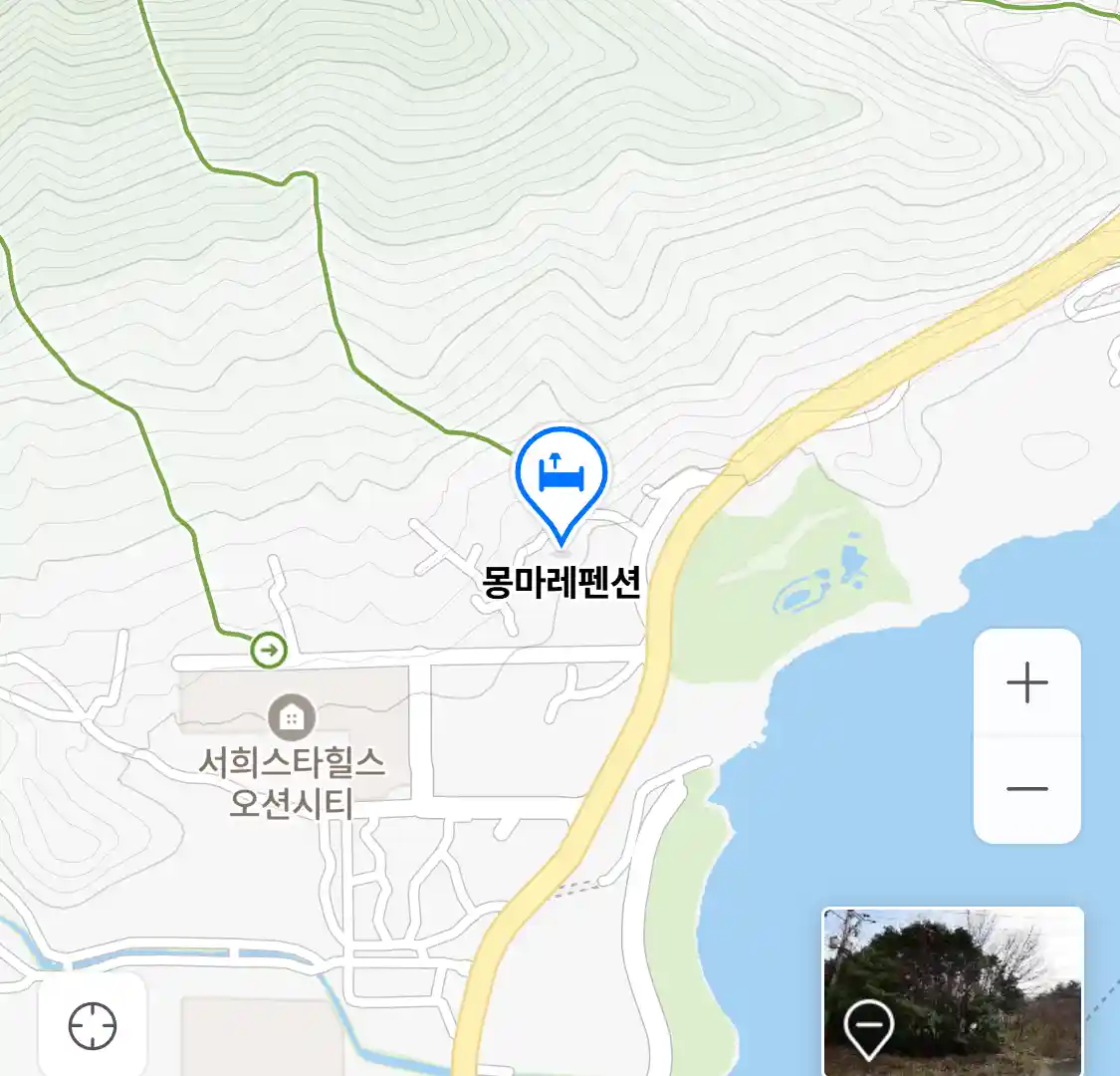 몽마레펜션 위치