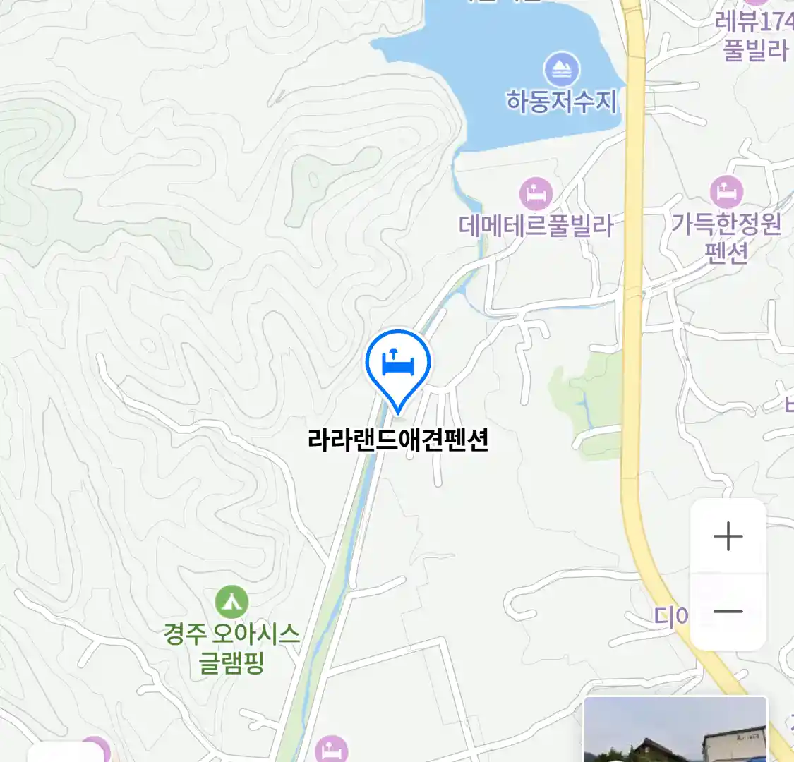 라라랜드애견펜션 위치