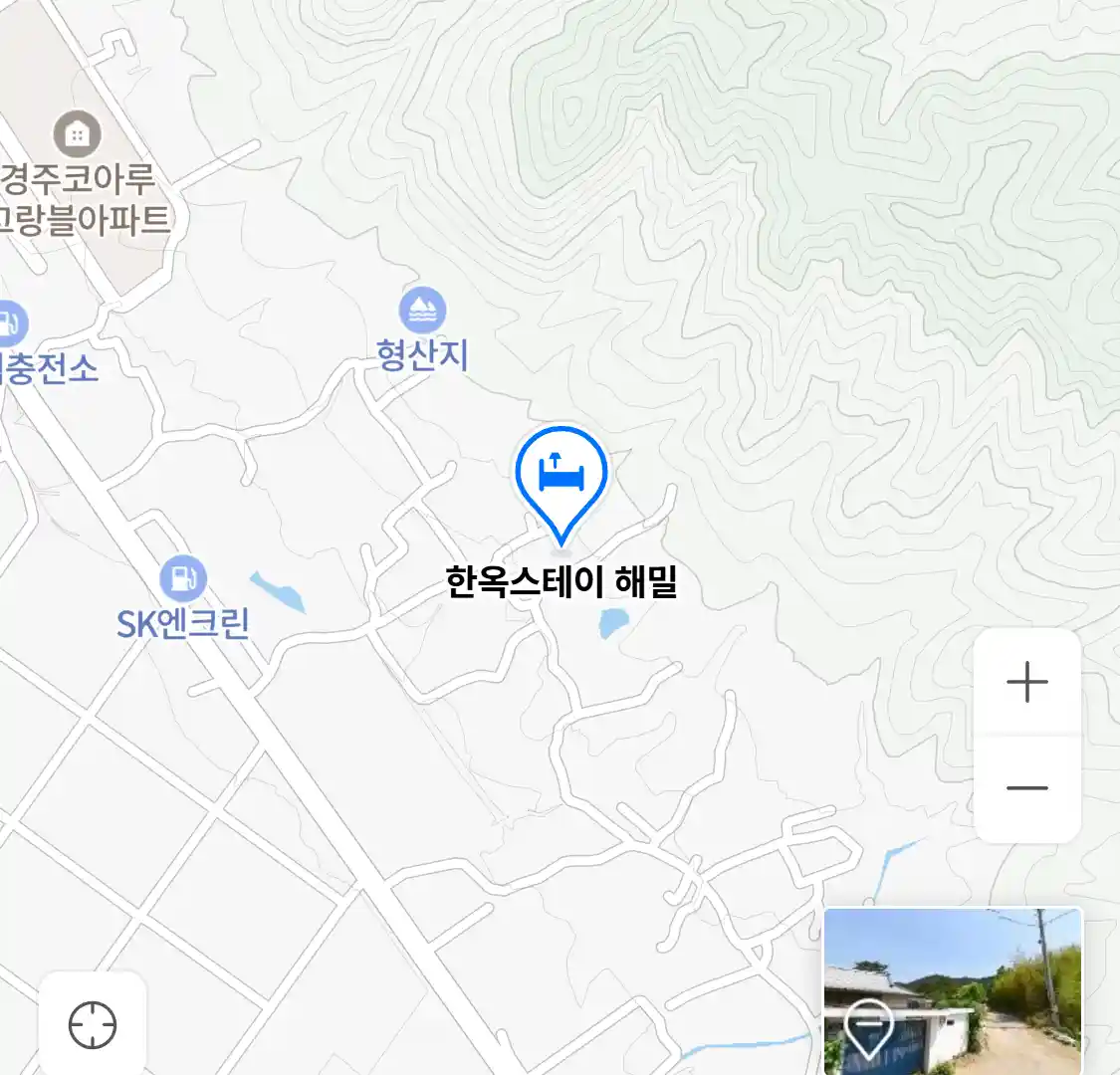 한옥스테이 해밀 위치