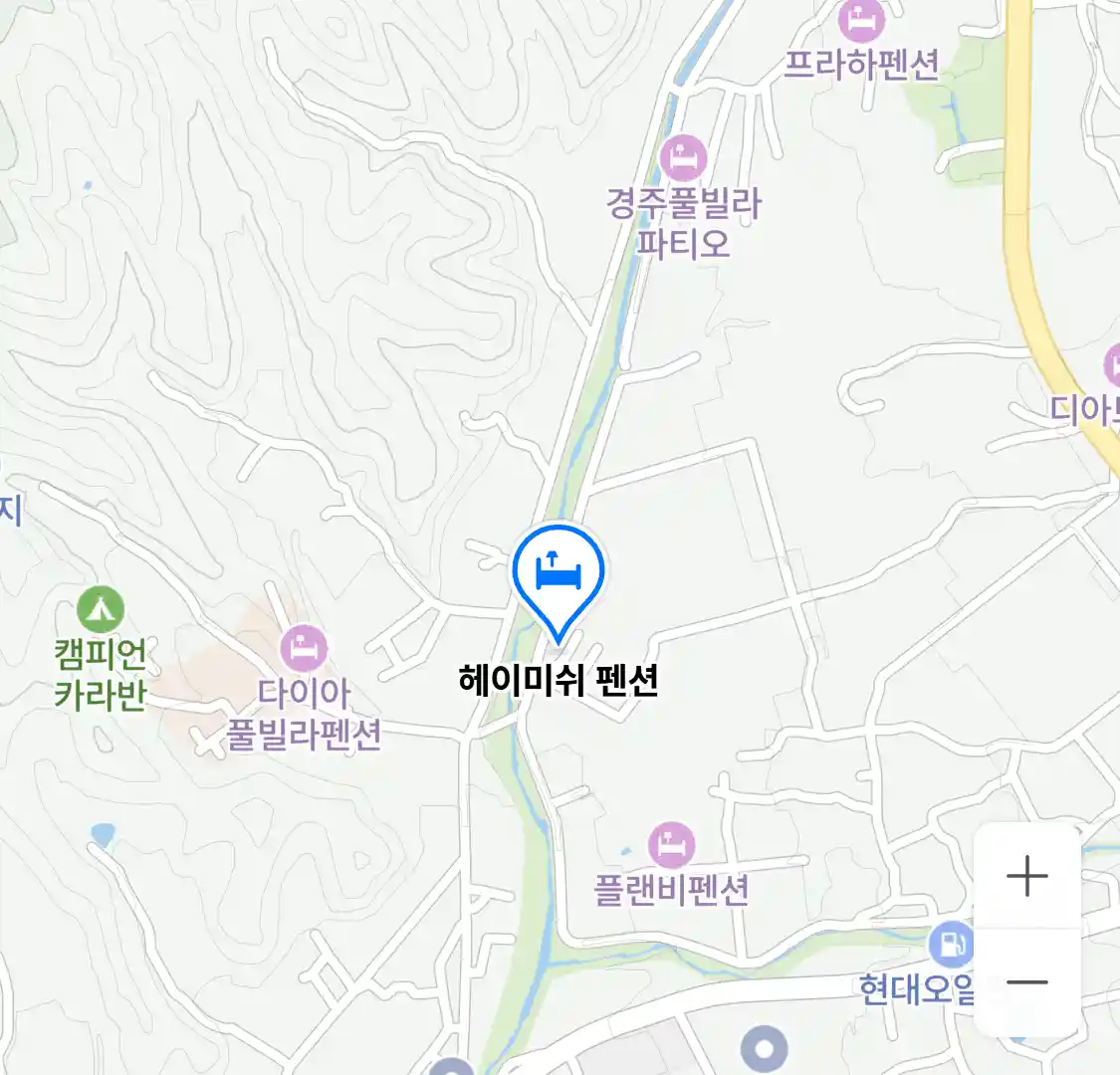 헤이미쉬 펜션 위치