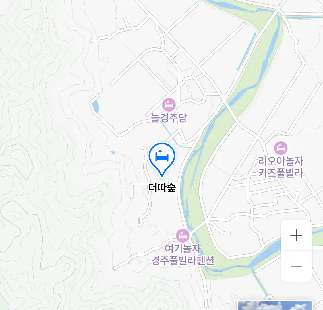 더따숲 위치