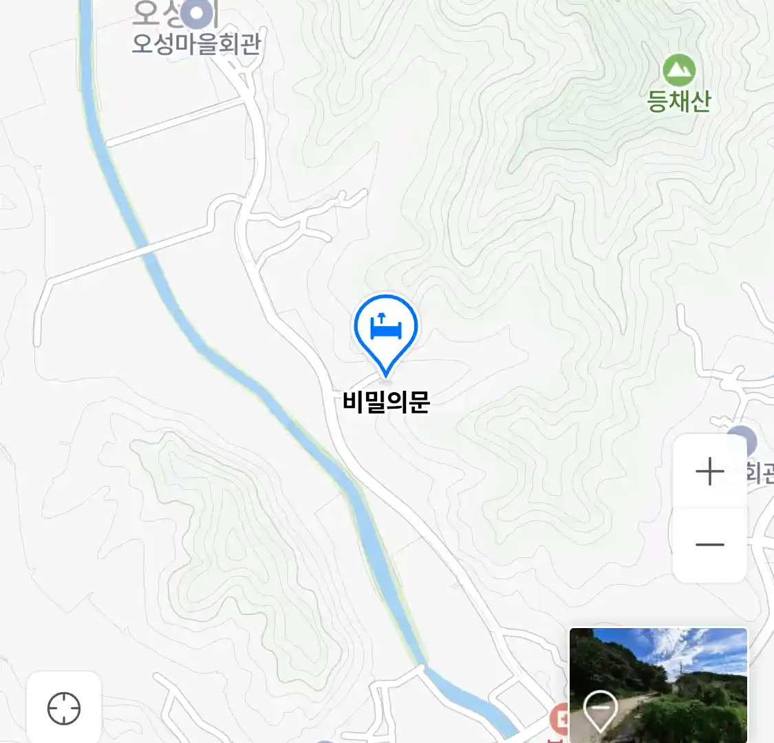 비밀의문 위치