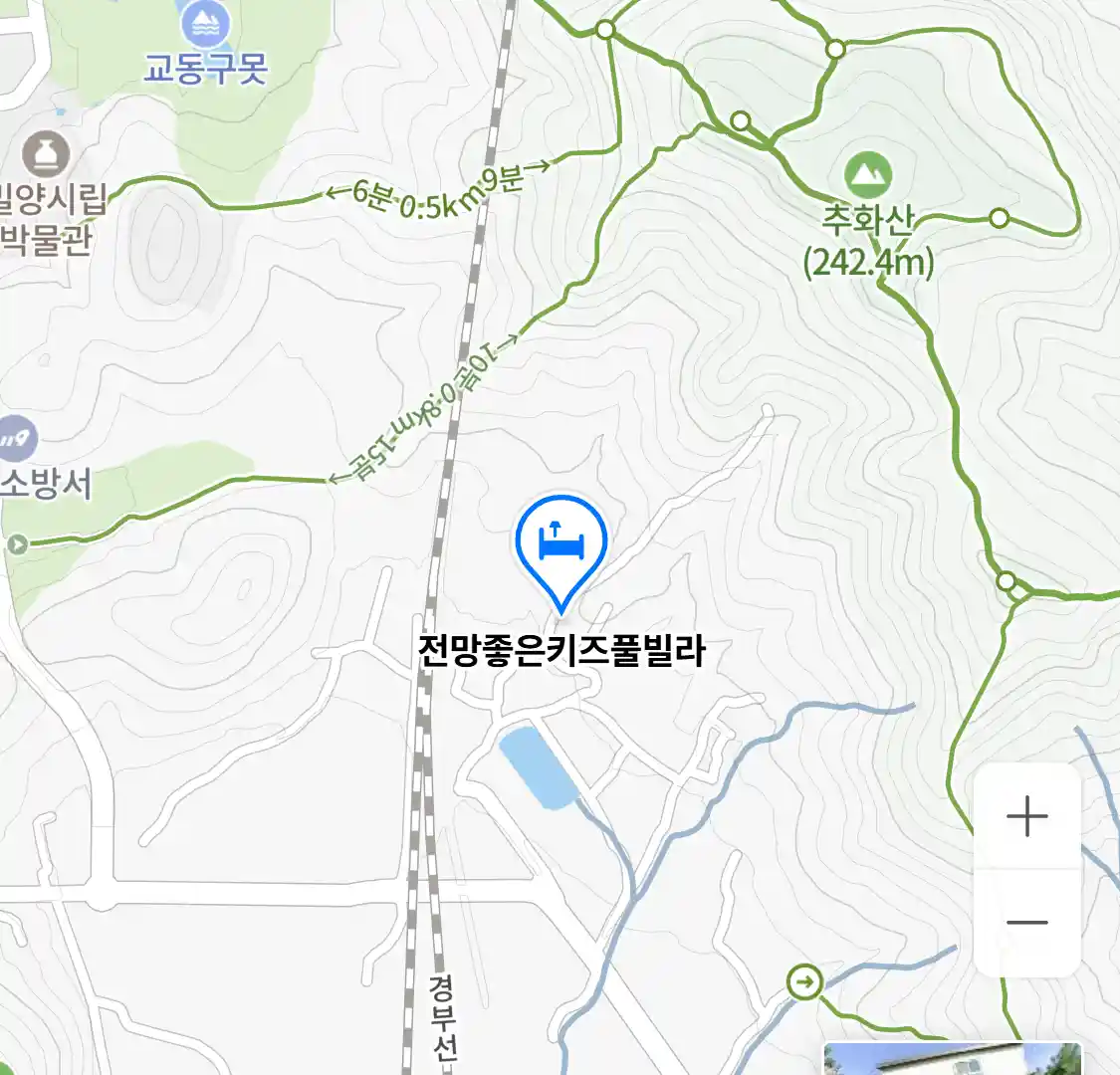 전망좋은키즈풀빌라 위치