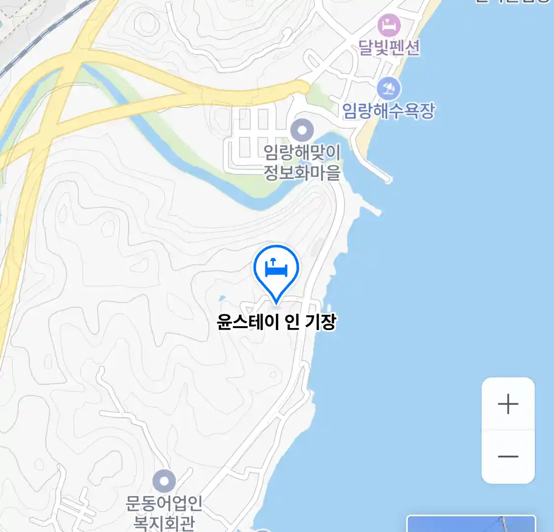 윤스테이 인 기장 위치