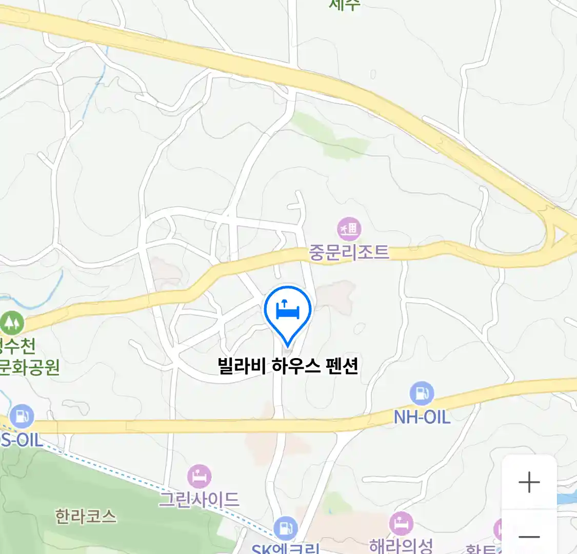 빌라비 하우스 펜션 위치