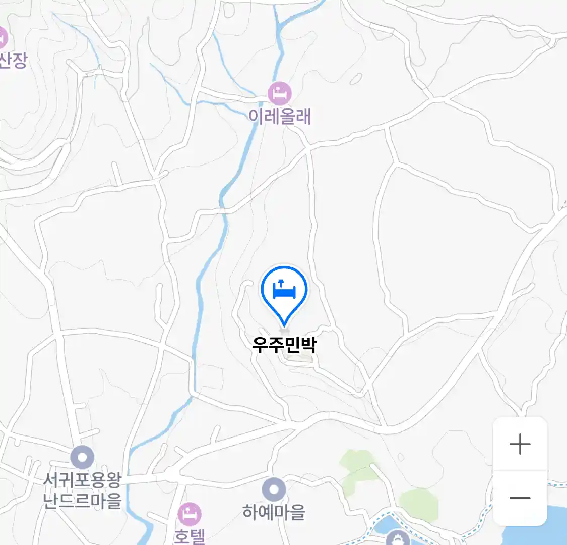 우주민박 위치