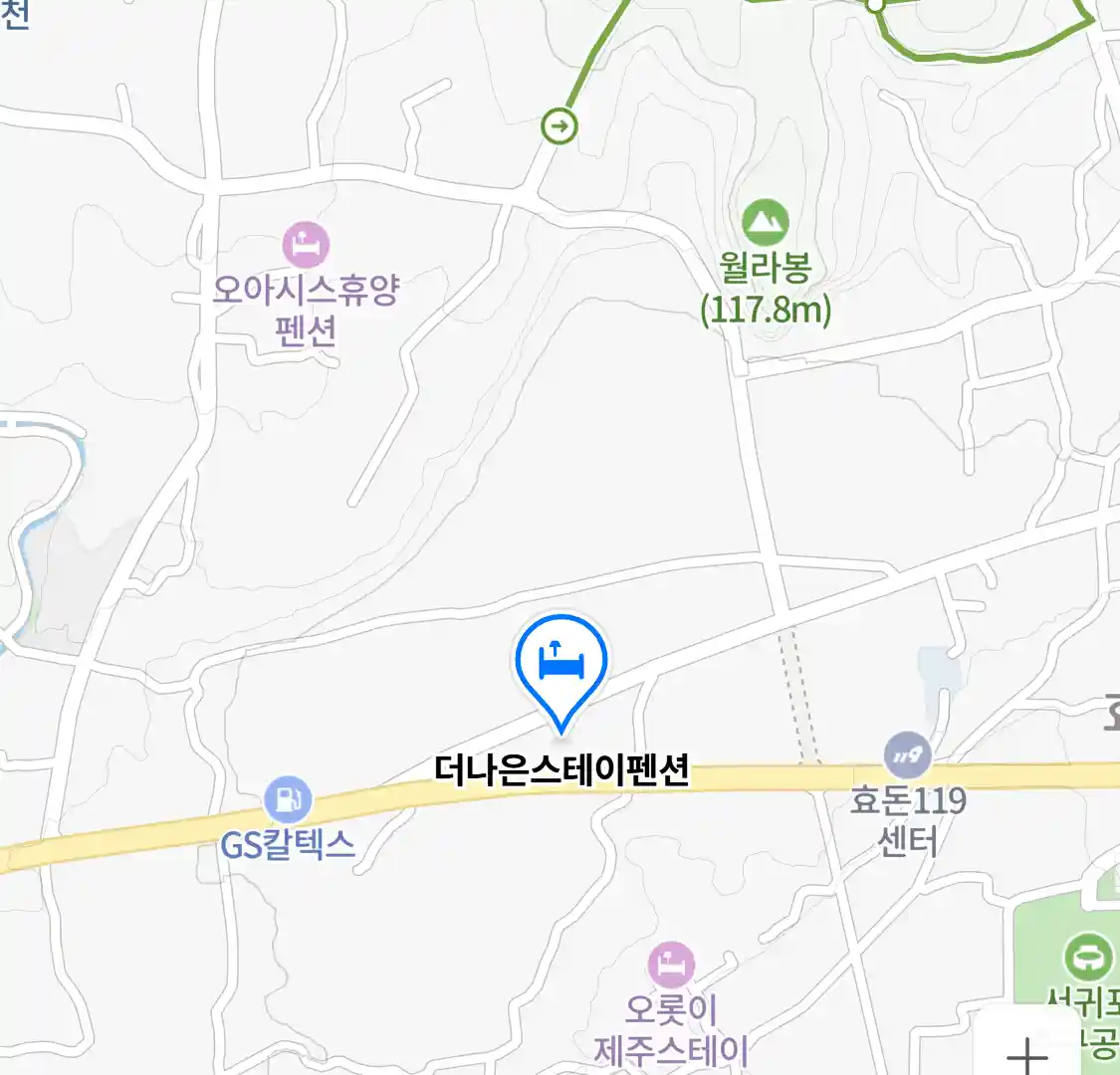 더나은스테이펜션 위치