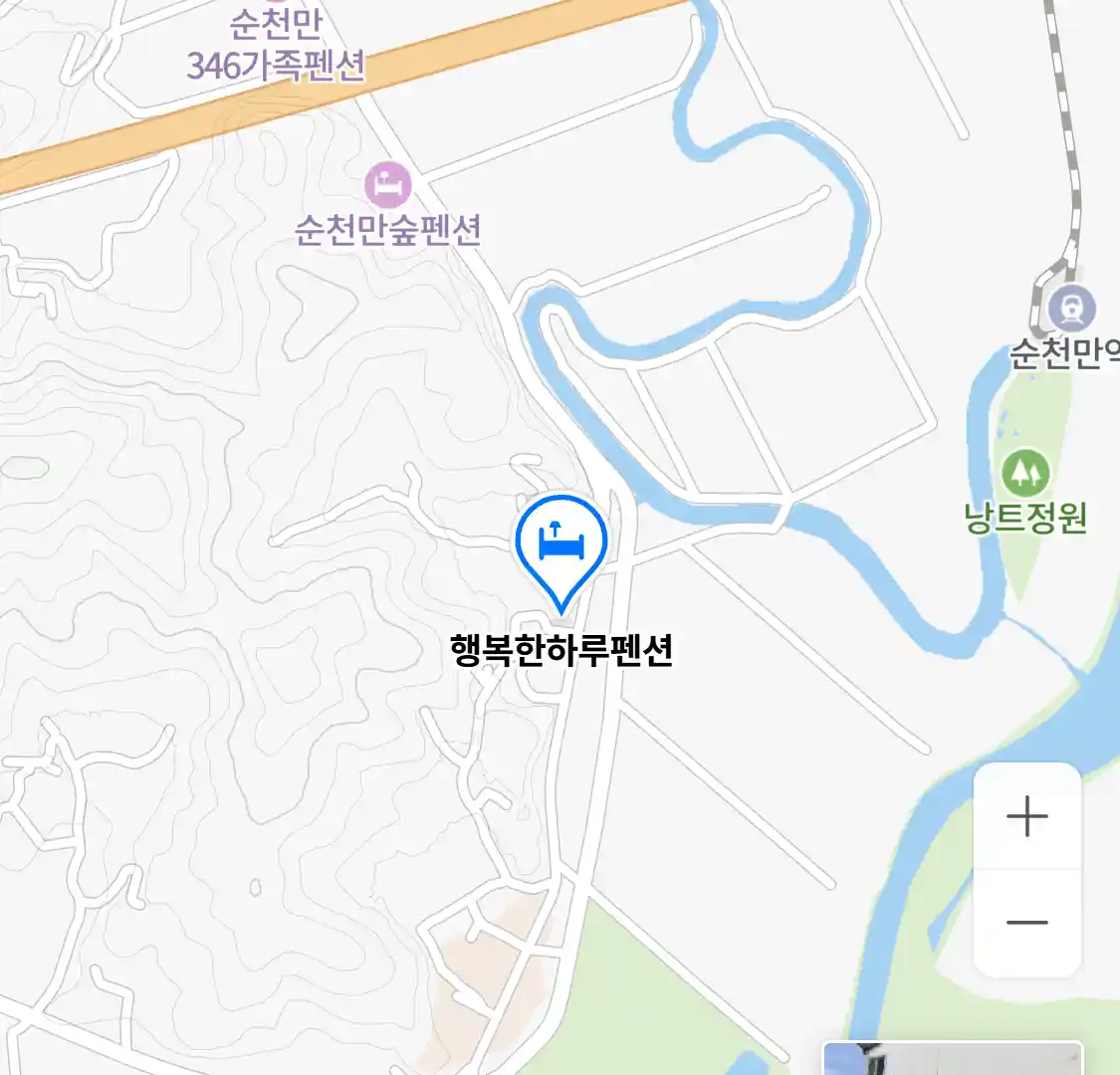 행복한하루펜션 위치