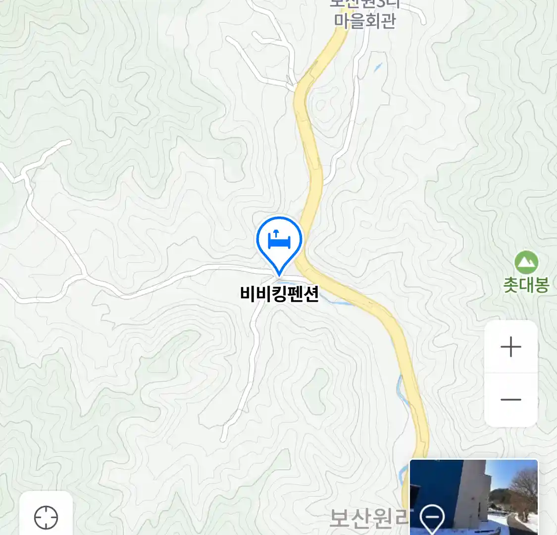 비비킹펜션 위치