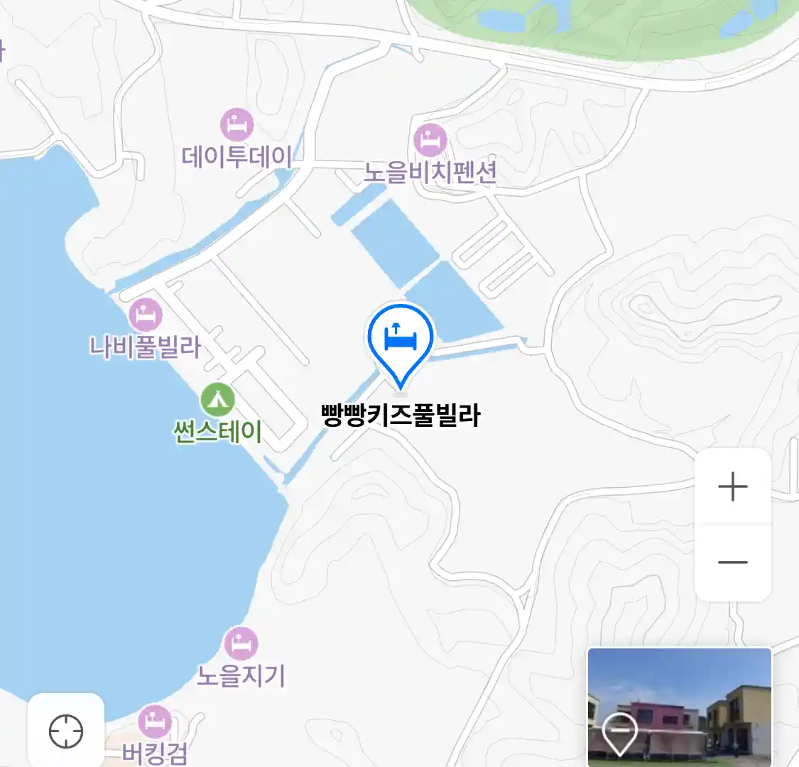 빵빵키즈풀빌라 위치