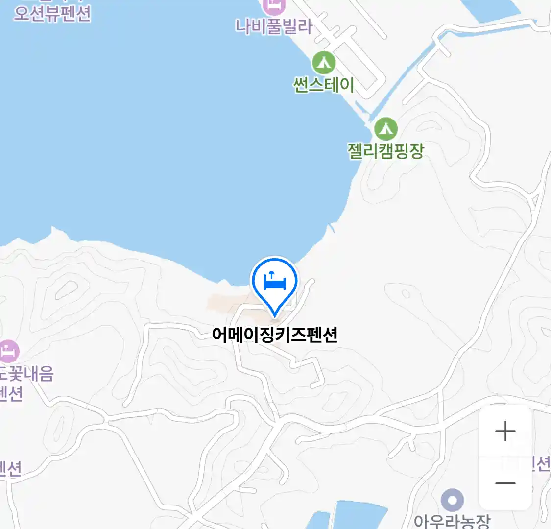 어메이징키즈펜션 위치