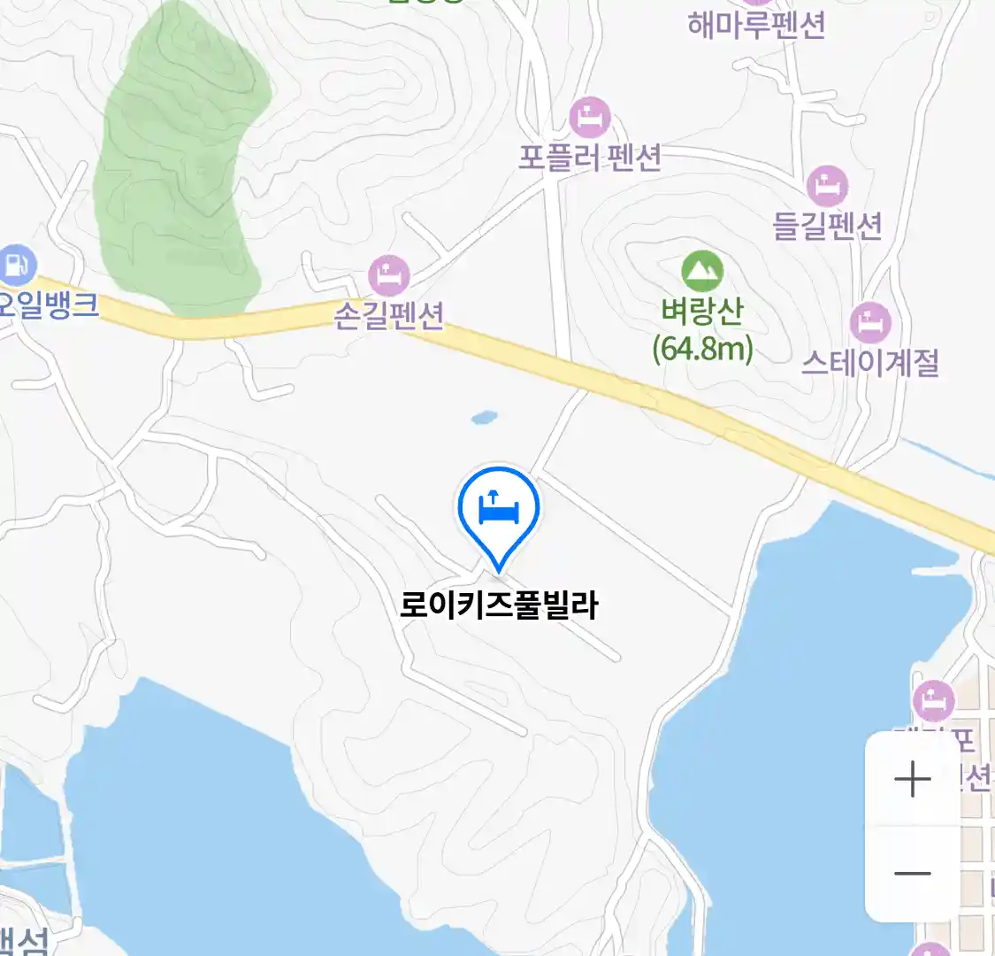 로이키즈풀빌라 지도