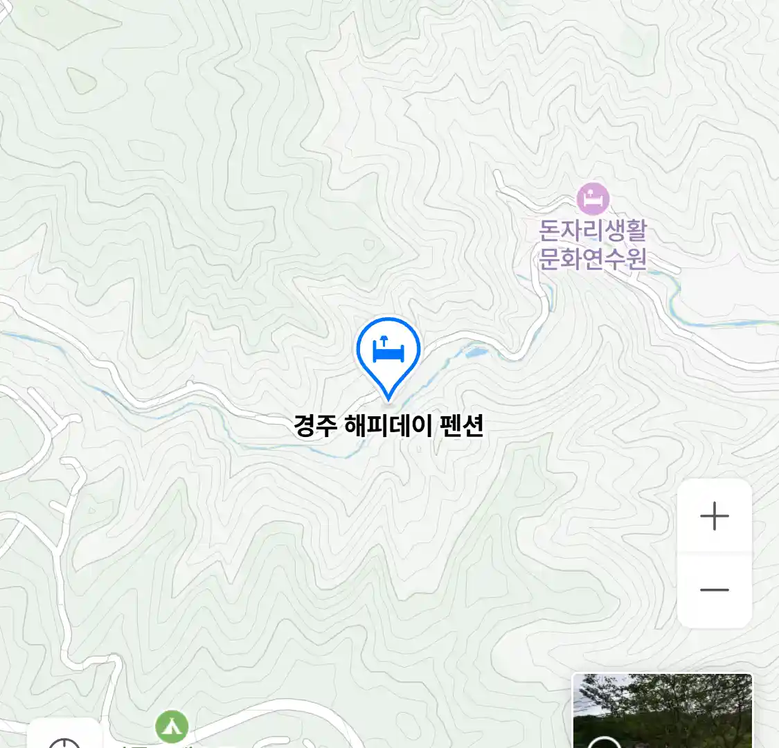 경주 해피데이 펜션 위치