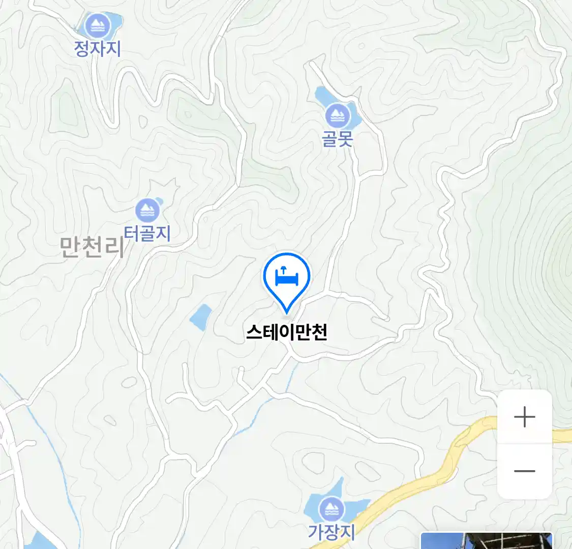 스테이만천 위치