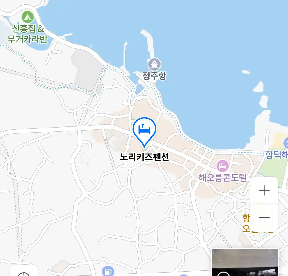 노리키즈펜션 위치