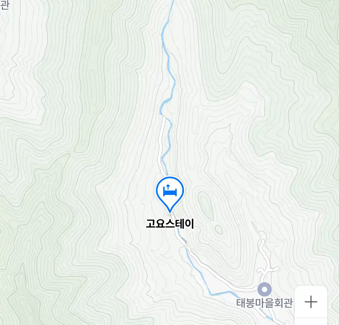 고요스테이 위치