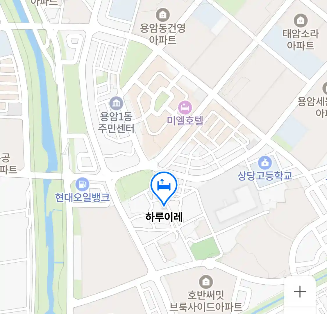 하루이레 지도