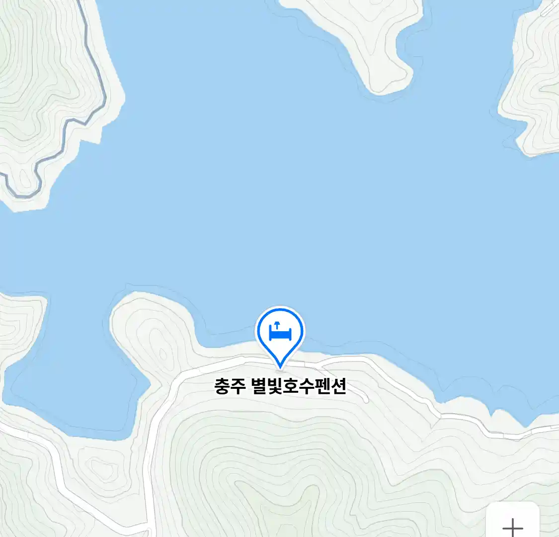 충주 별빛호수펜션 위치
