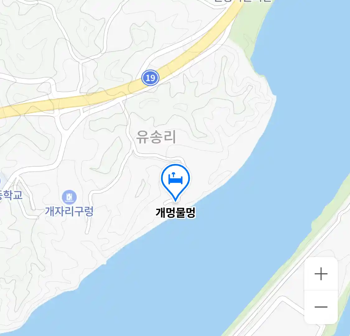 개멍물멍 위치