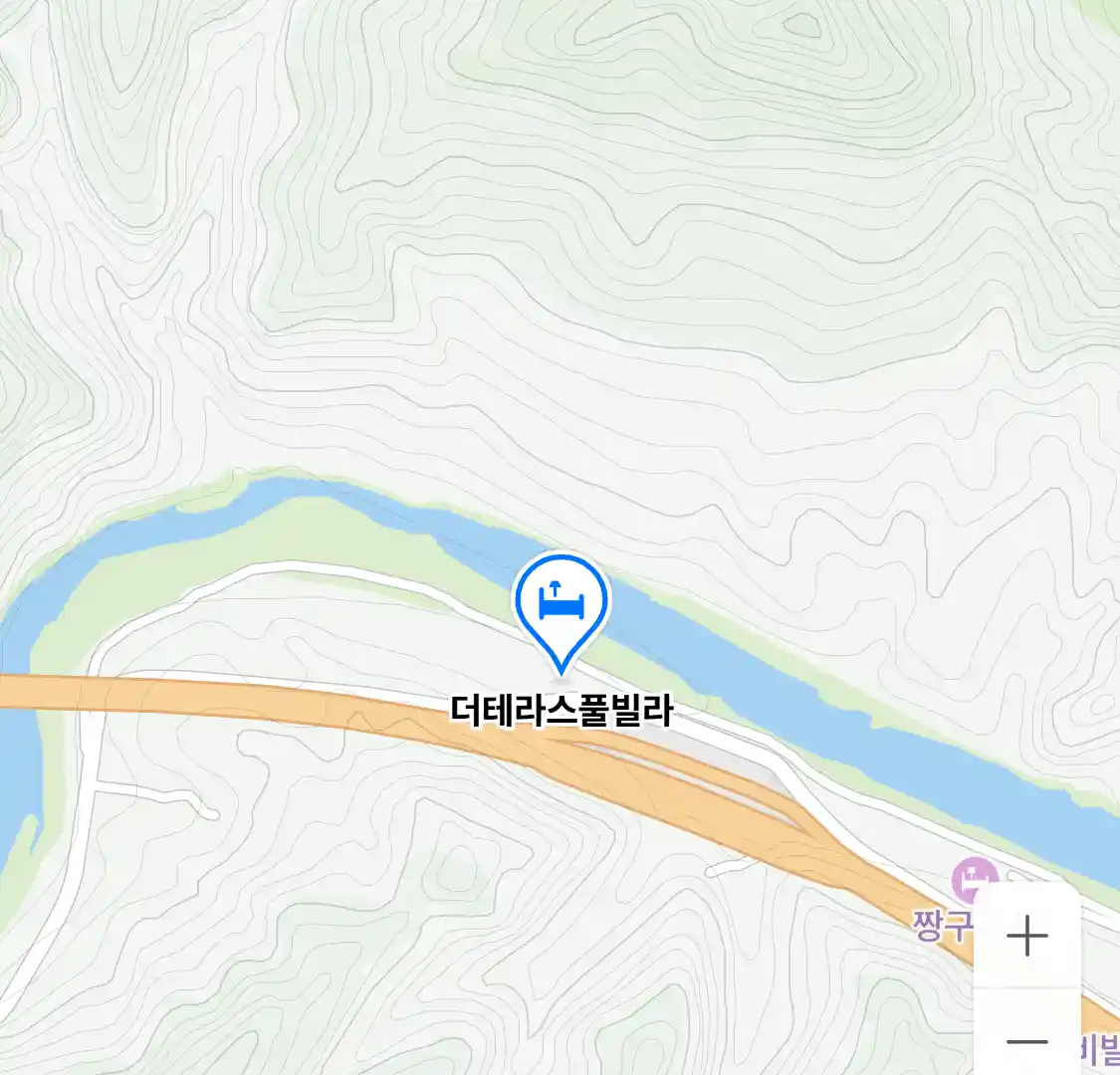 더테라스풀빌라 위치