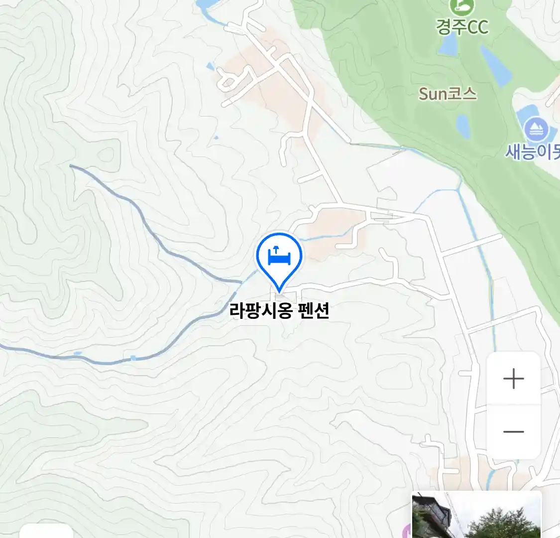 라팡시옹 펜션 위치