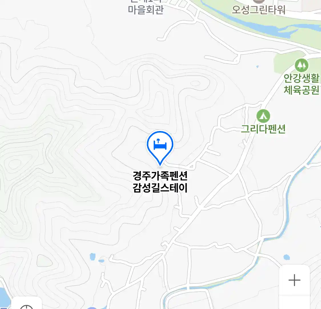 경주가족펜션 감성길스테이 위치