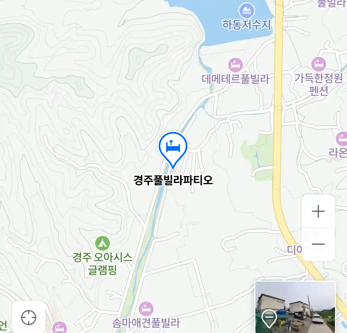 경주풀빌라파티오 위치