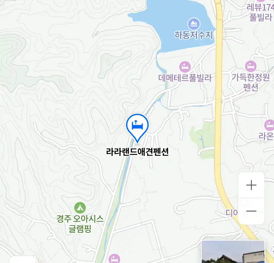 라라랜드애견펜션 위치