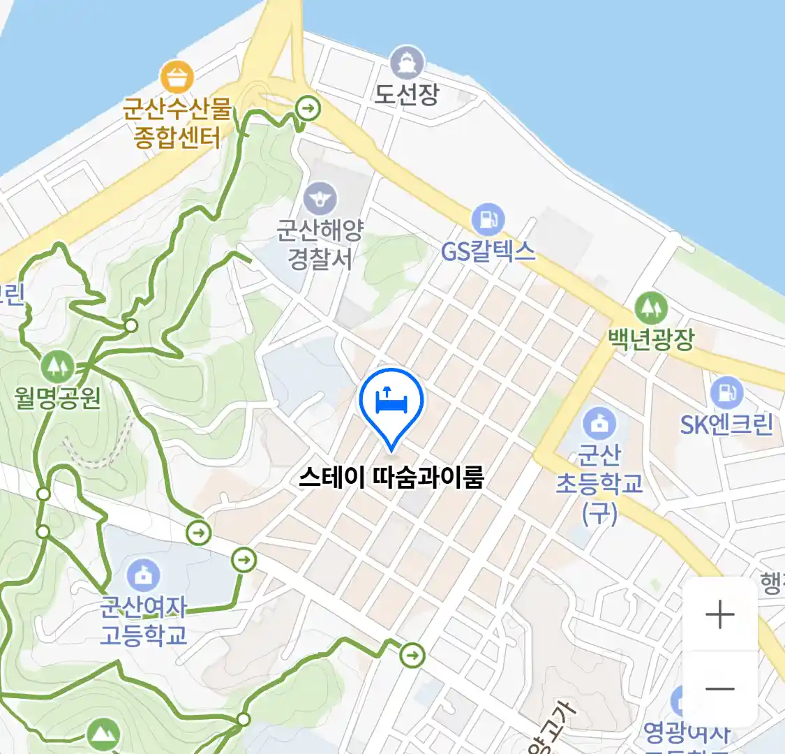 스테이 따숨과이룸 위치