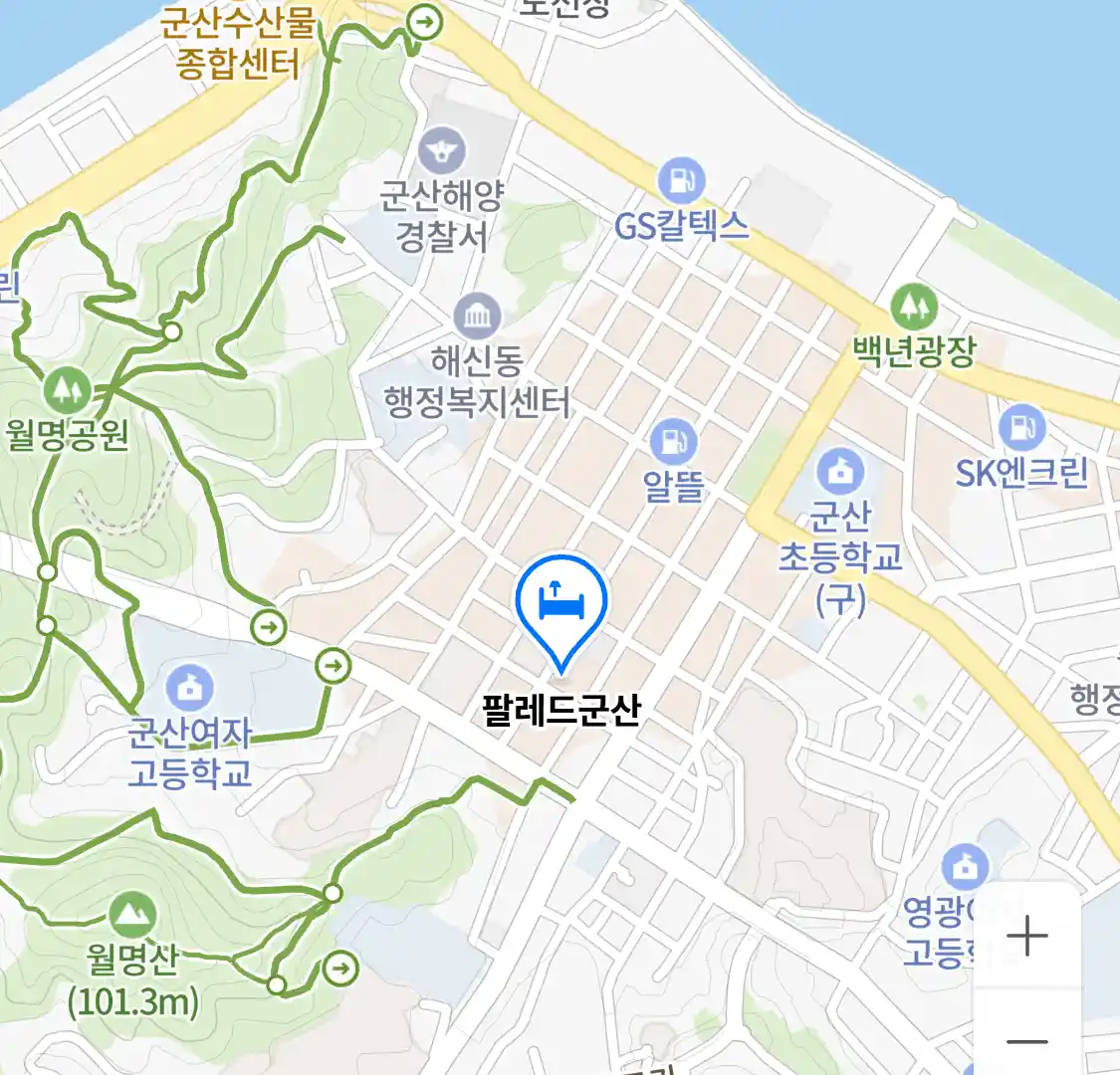 팔레드군산 위치