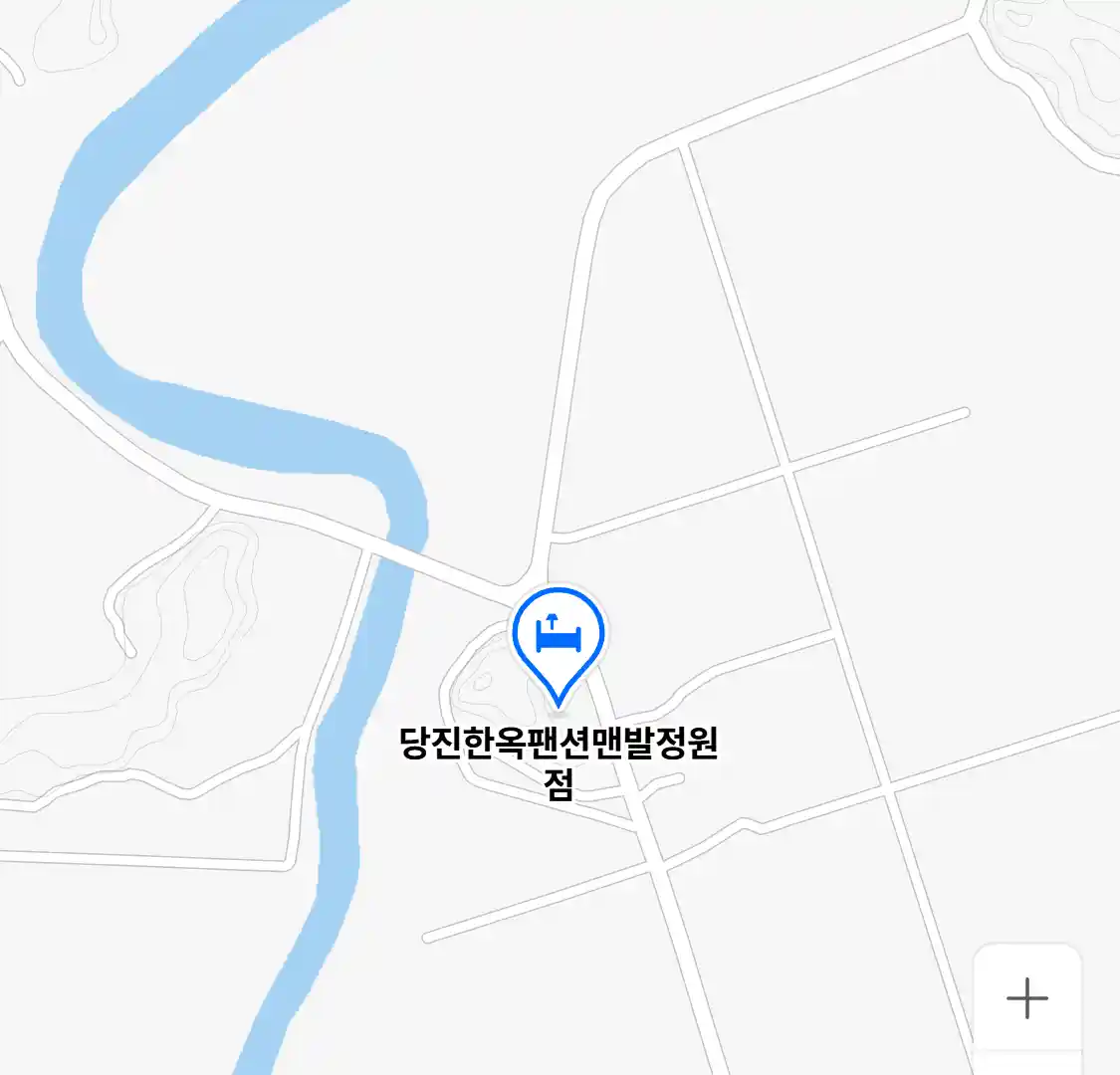 당진한옥팬션맨발정원점 위치