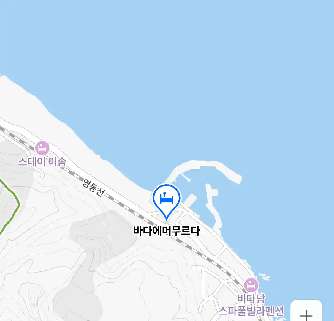 바다에머무르다 위치