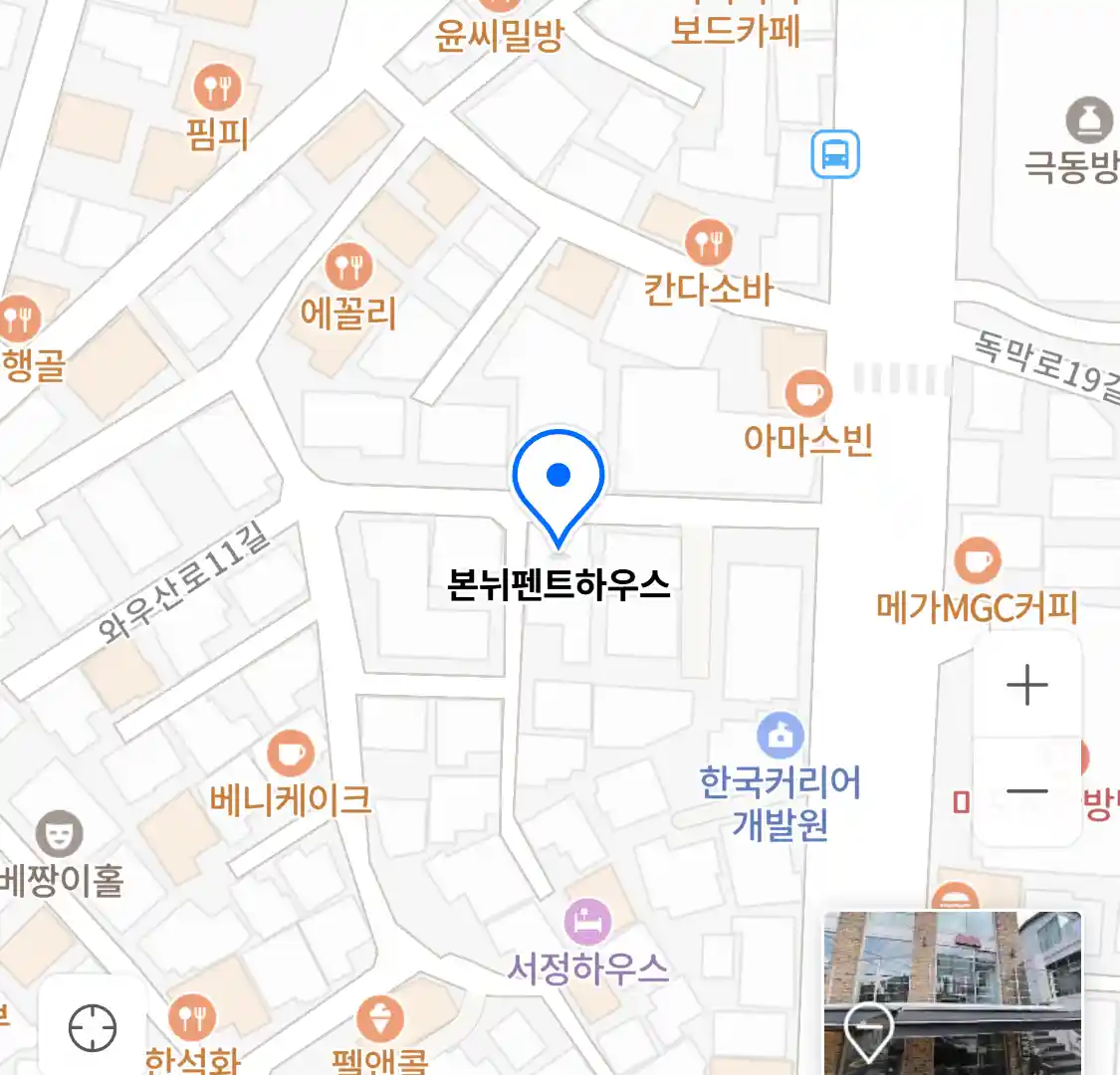본뉘펜트하우스 위치