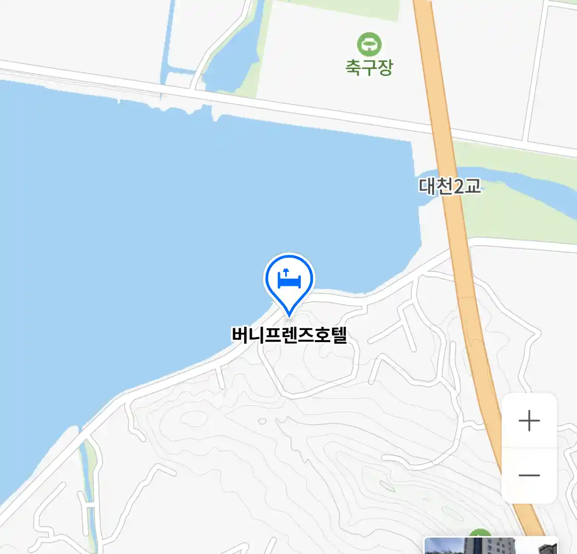 버니프렌즈호텔 위치