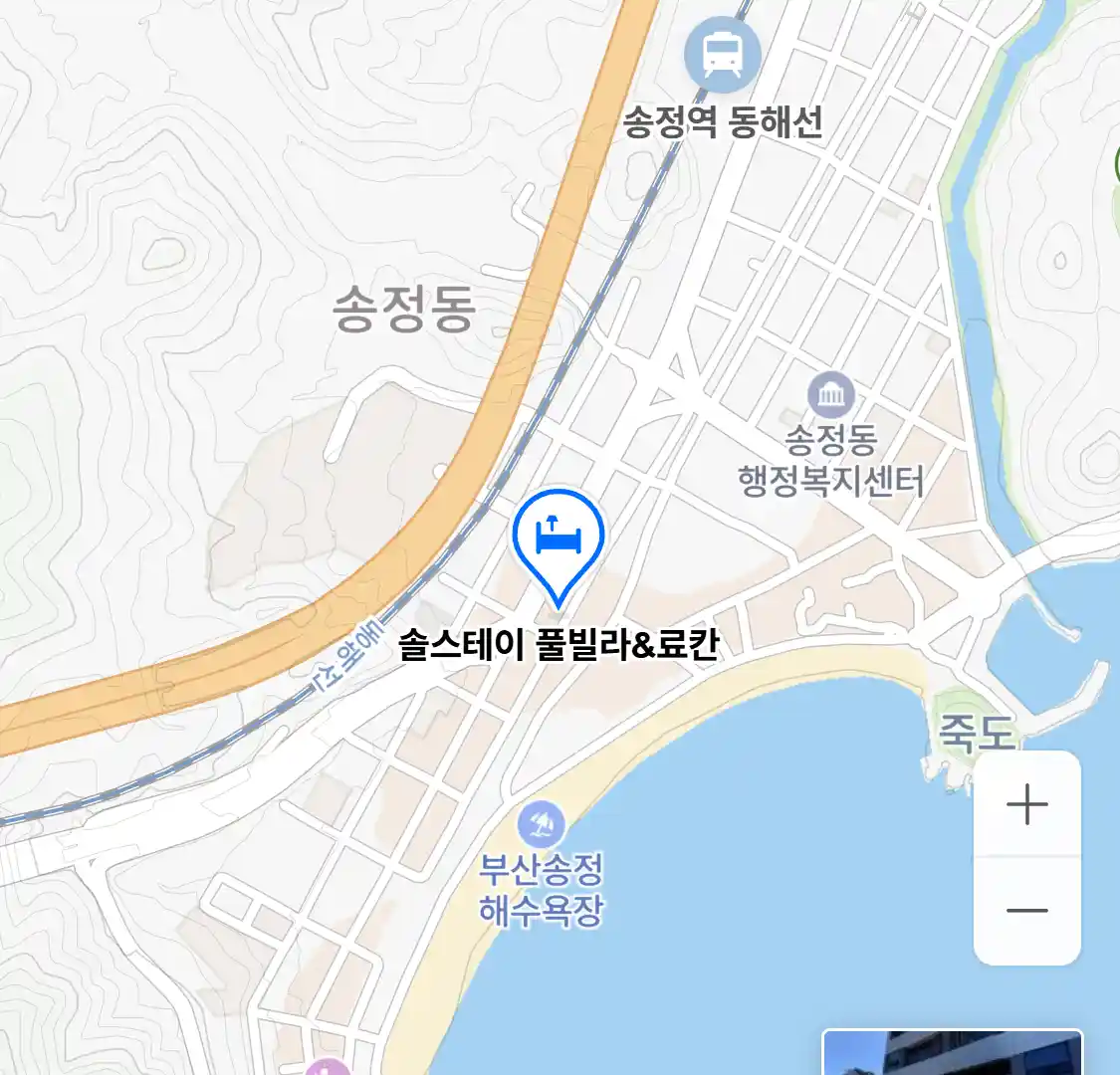 솔스테이 풀빌라&료칸 위치