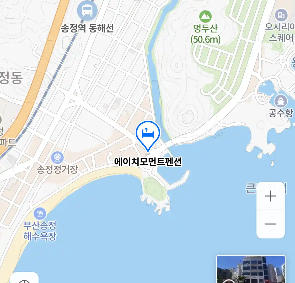 에이치모먼트펜션 위치