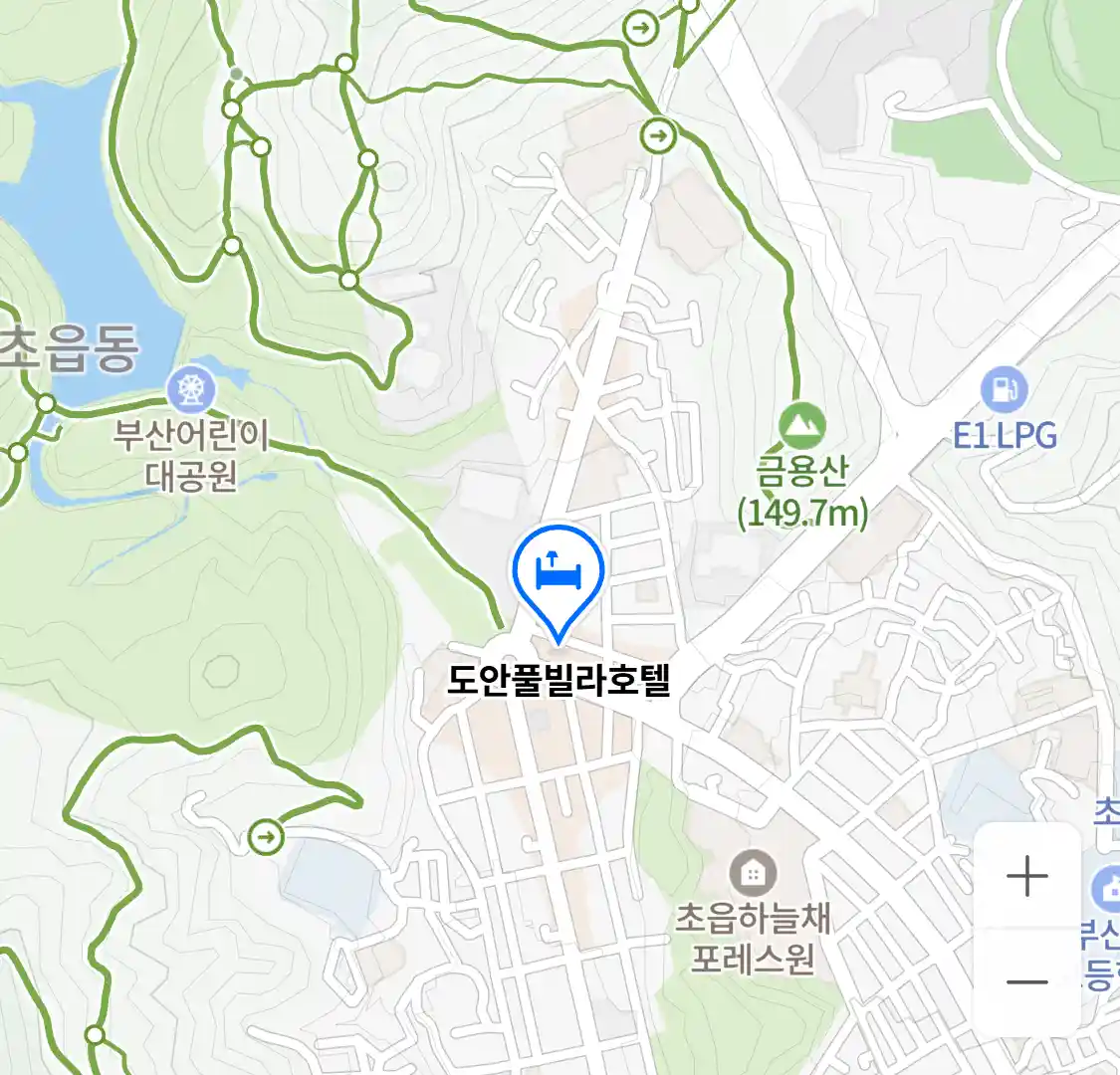 도안풀빌라호텔 위치