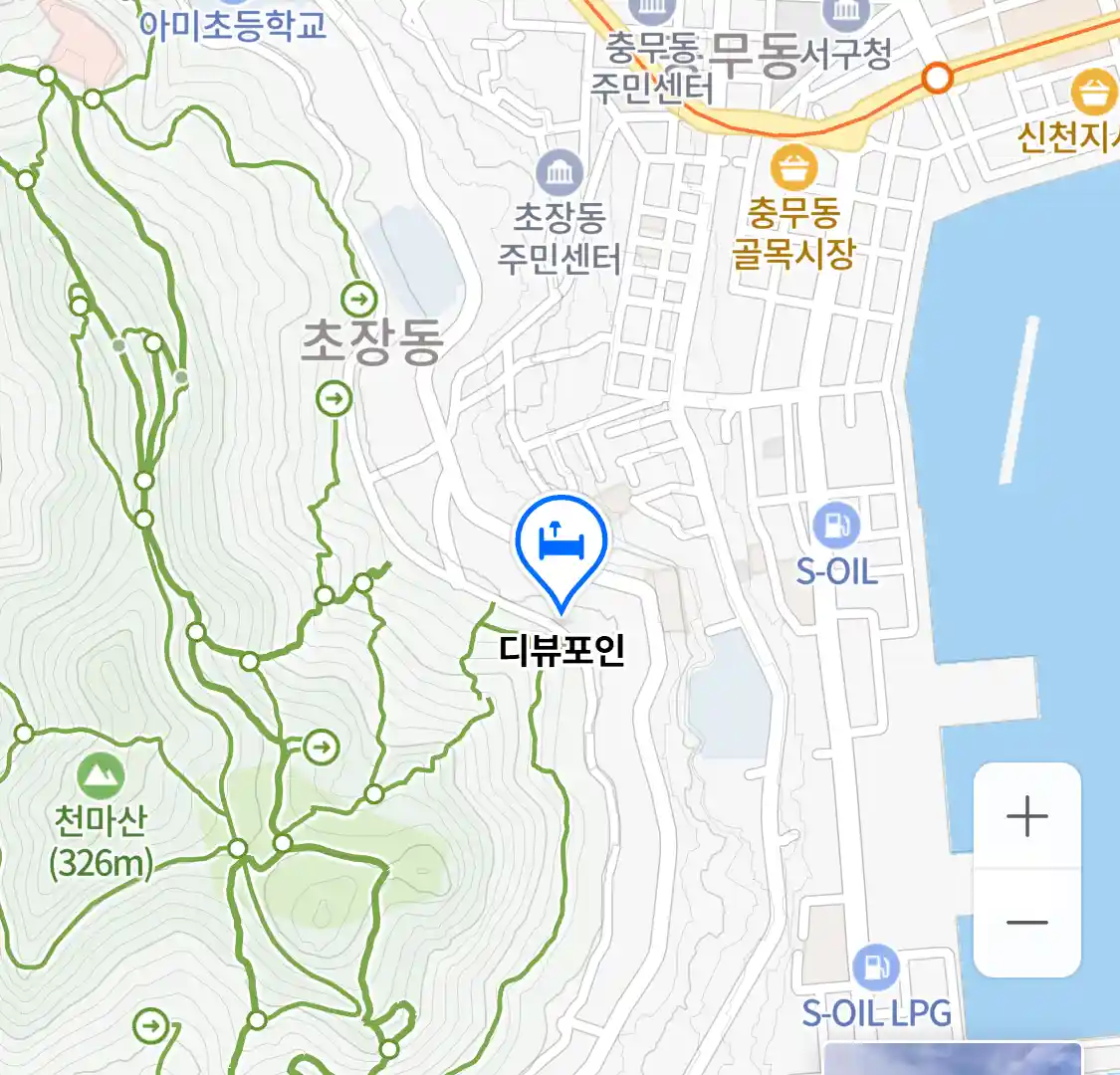 디뷰포인 위치