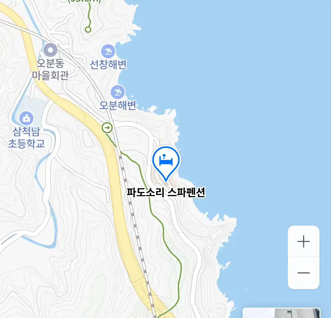 파도소리 스파펜션 위치