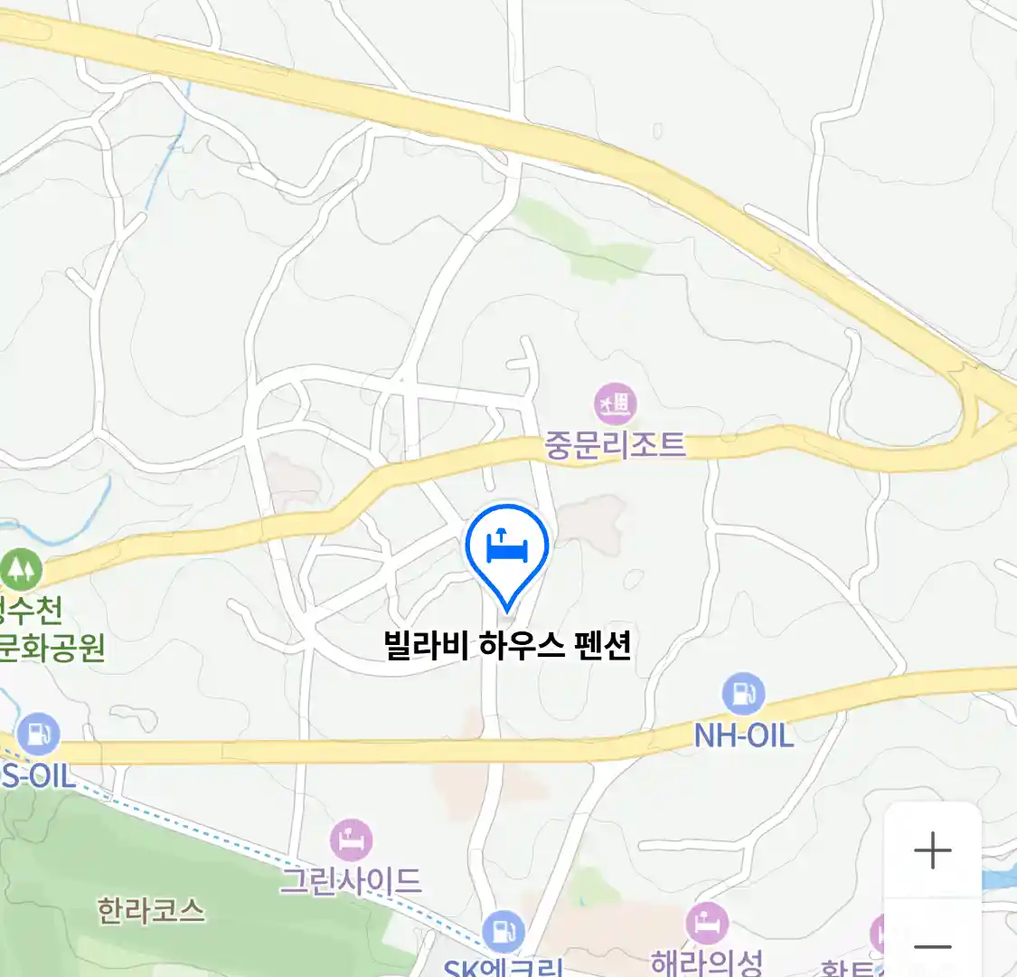빌라비 하우스 펜션 위치