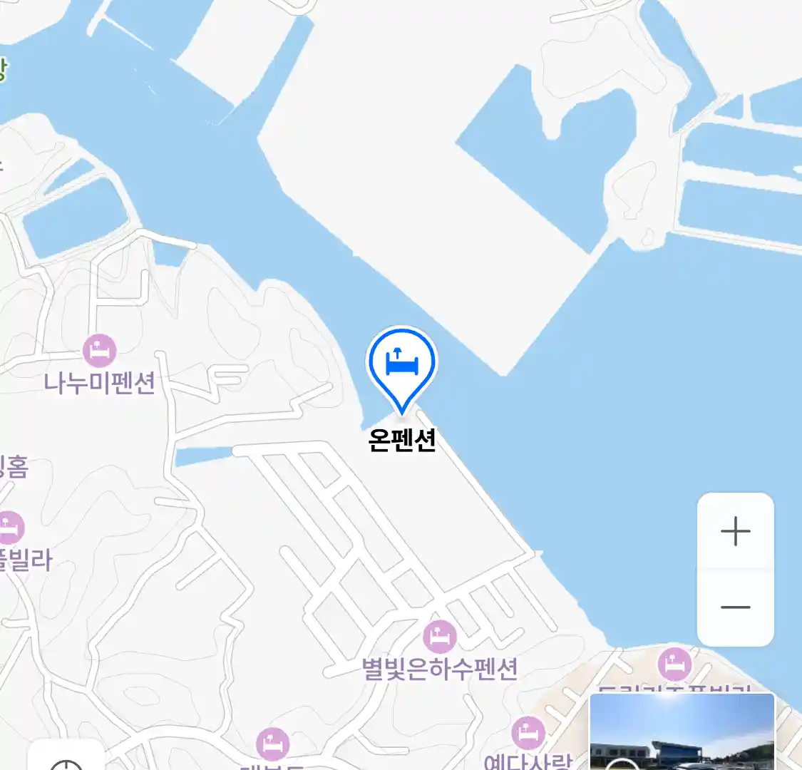 온펜션 위치