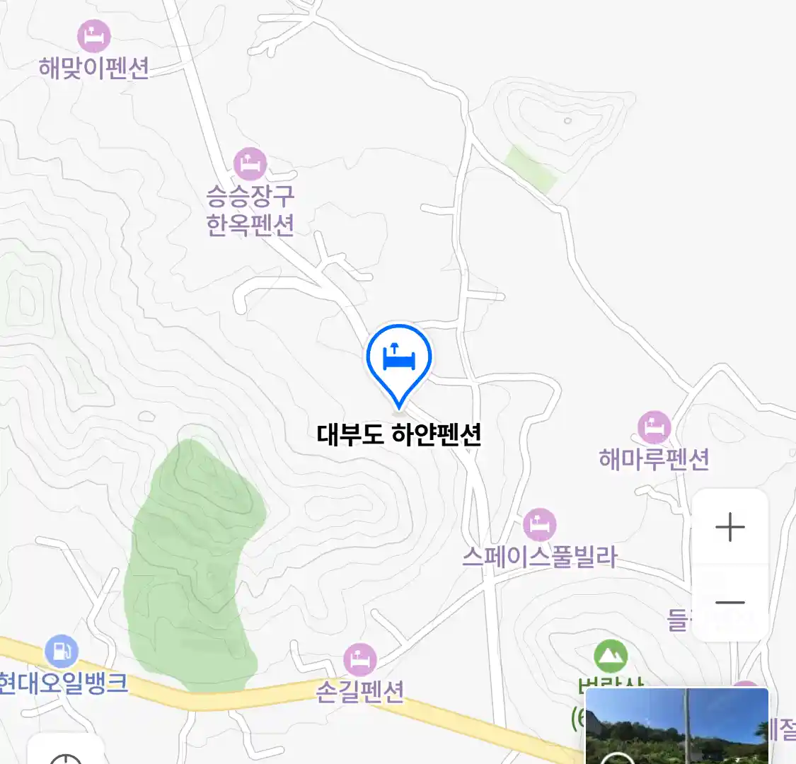 대부도 하얀펜션 위치
