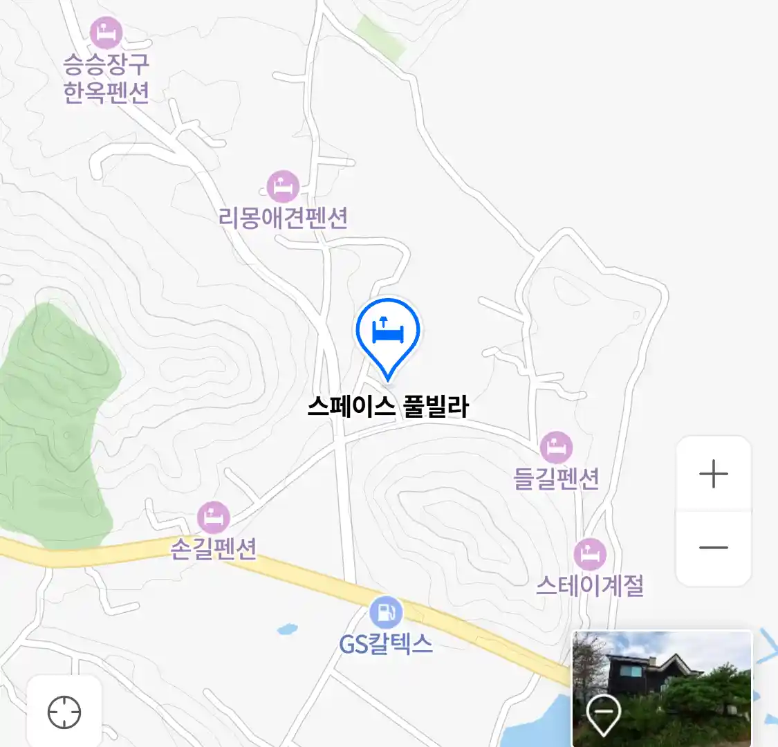 스페이스 풀빌라 위치