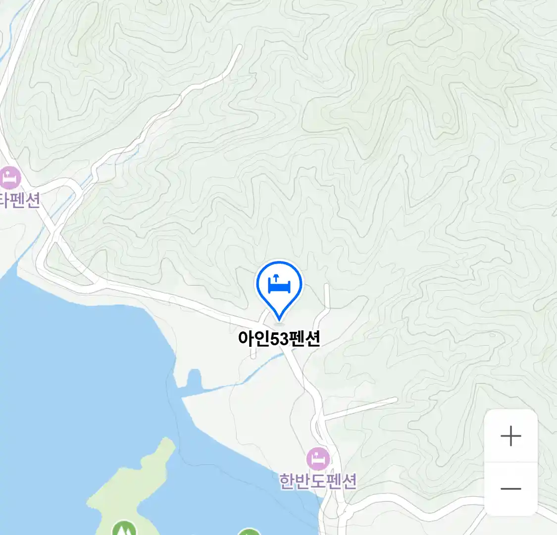 아인53펜션 위치