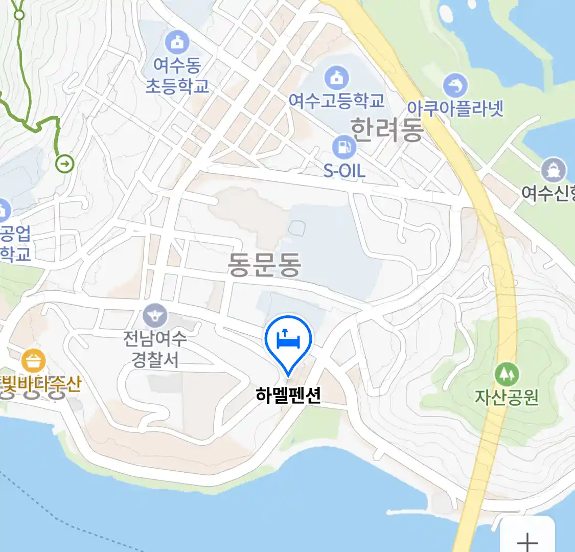 하멜펜션 위치