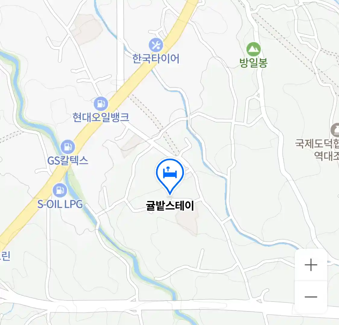 귤밭스테이 위치